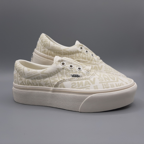 platform vans off white